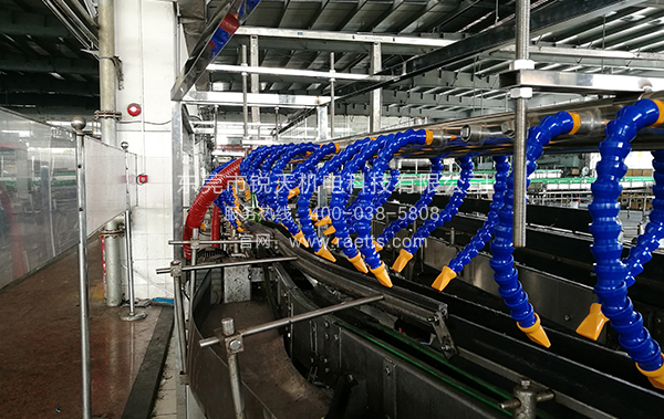 水果清洗后吹干專用風刀干燥系統